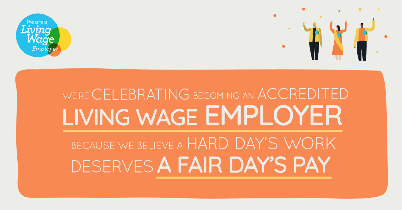 Graphic Signs Granted Living Wage Accreditation