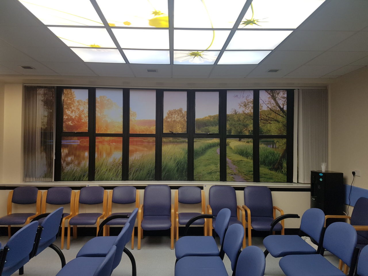 Ceiling Graphics Update Gloomy Rooms