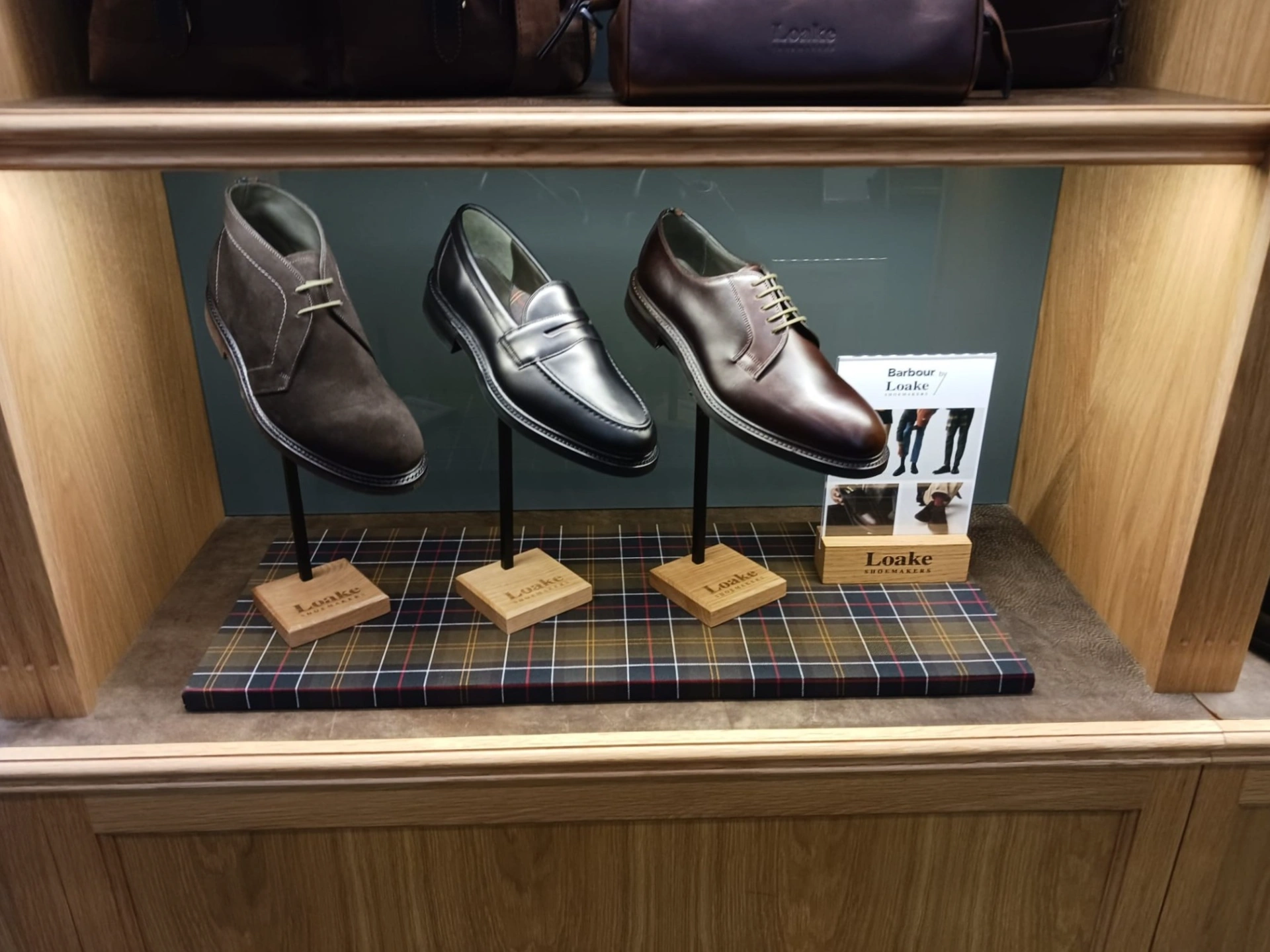 Loake: Premium footwear needs premium displays