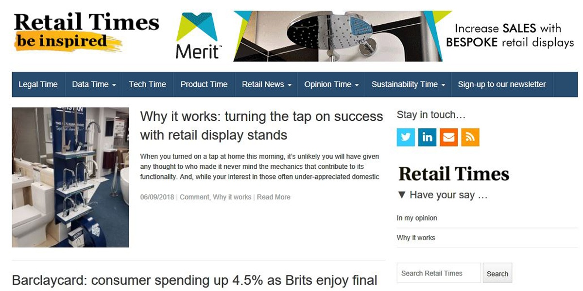 Why it Works – In Retail Times