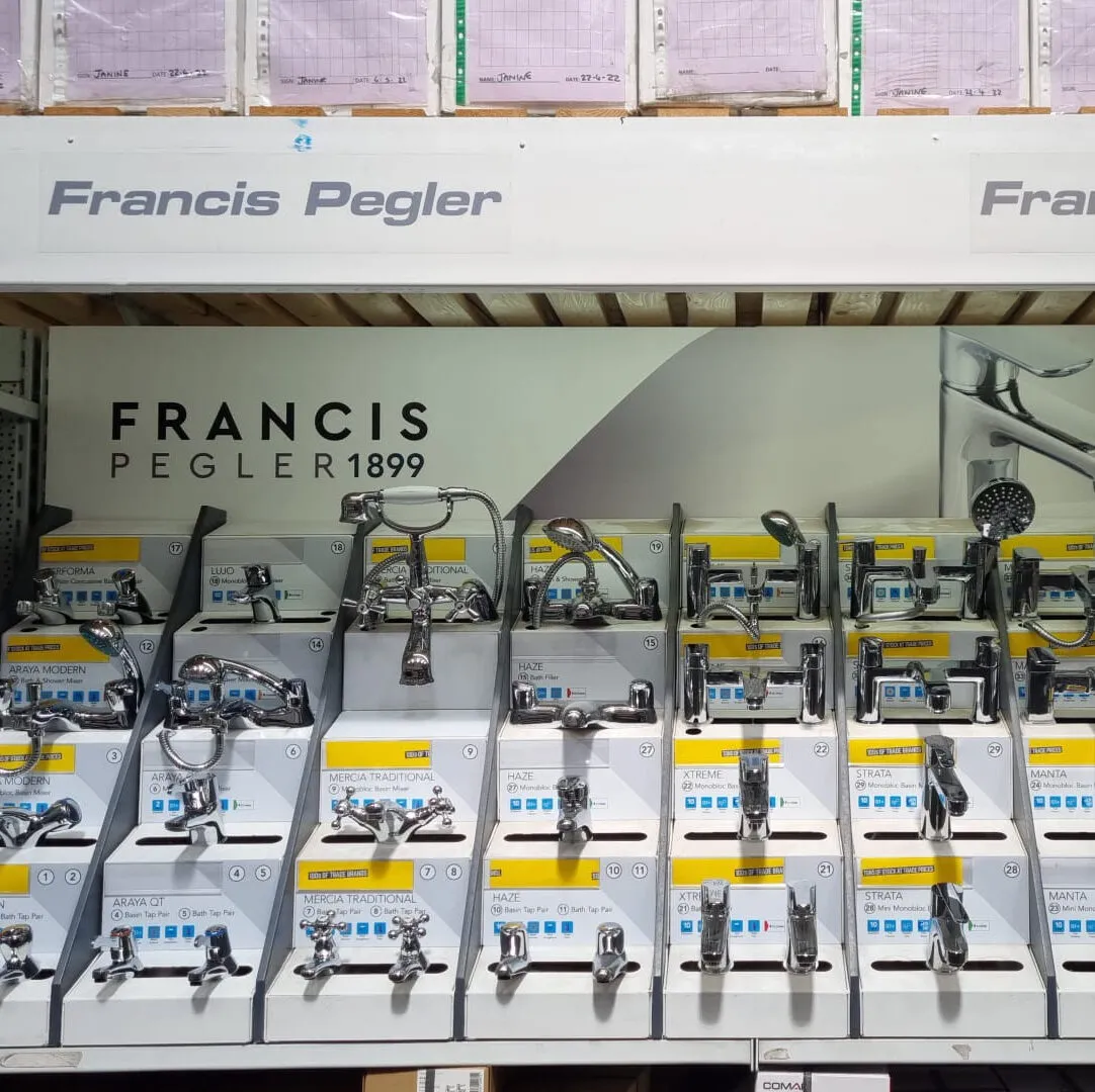 Elevating tap display stands for STH Westco